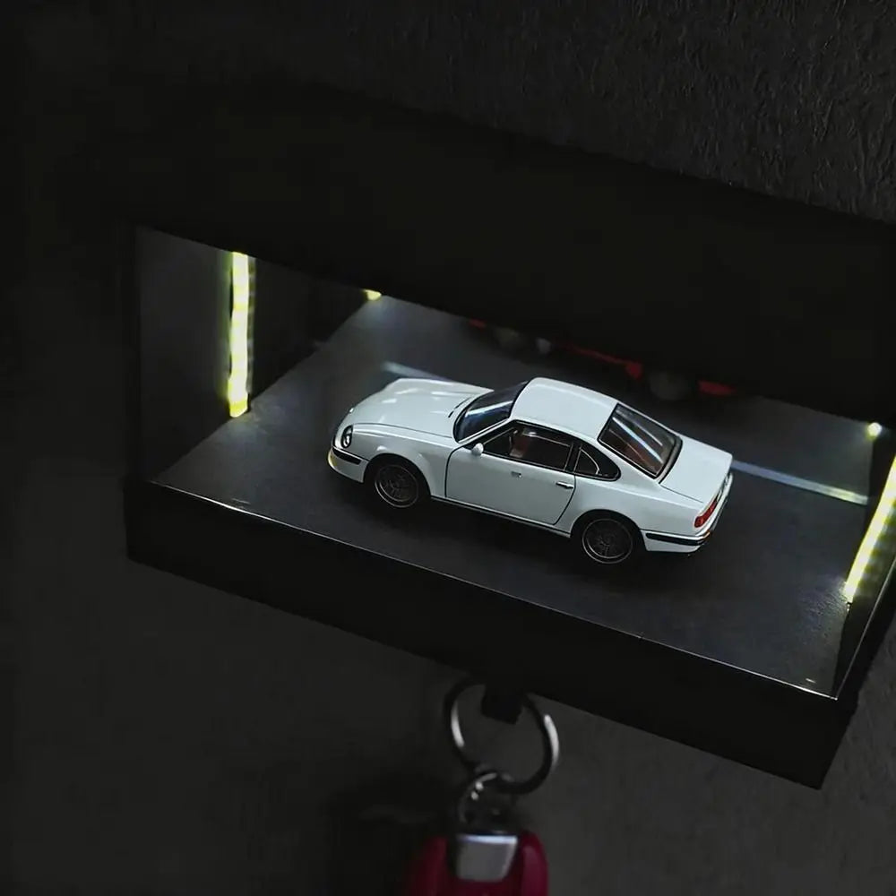 LED Key Holder with Mirror